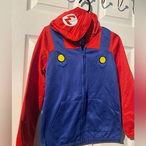 MARIO BROS JACKET SIZE 10, ONE BRAND NEW, THE OTHER IN GREAT CONDITION